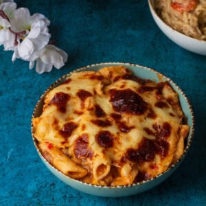 Meaty Pasta (Oven Baked)