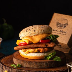 Chicken Sausage Burger